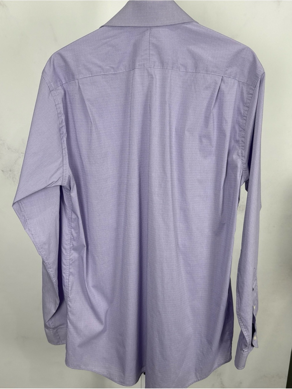 Jos A Bank Men’s 1905 Stretch, Non Iron, Slim Fit Purple Button Up 16.5/36 - Picture 4 of 10